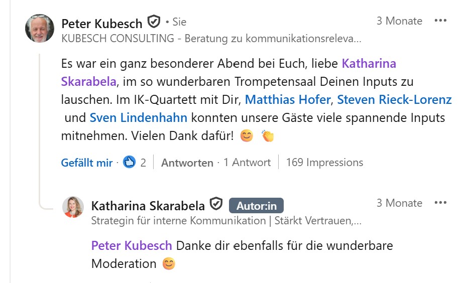 Meine Optimierung Interne Kommunikatio-Kundin, Katharina Skarabela, Österreichische Post AG
